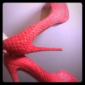 Red Python Louboutins